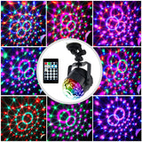 YOUXIU Stage Light with Remote Control, Mini Disco Ball Stage Light